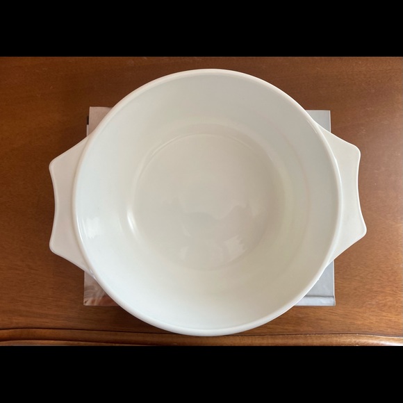 80s Zoom Series Pyrex from England in Blue and Orange Stripes, 2L capacity, JAJ - Picture 3 of 8